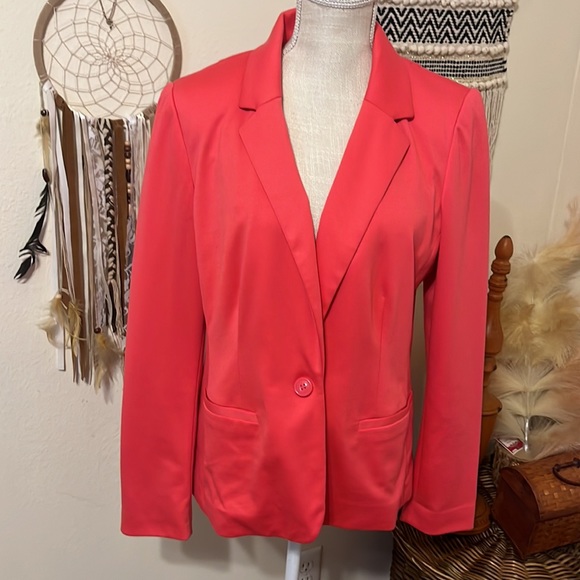 Pink Women’s Blazer Jacket by 212 Collection/ Medium - Picture 7 of 9